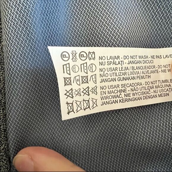 Zara Man Gray Suit Blazer Size 42 - Picture 7 of 9